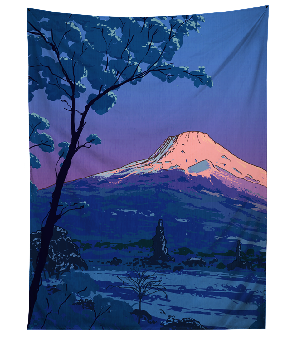 Mount Fuji Tapestry Tapestry T6
