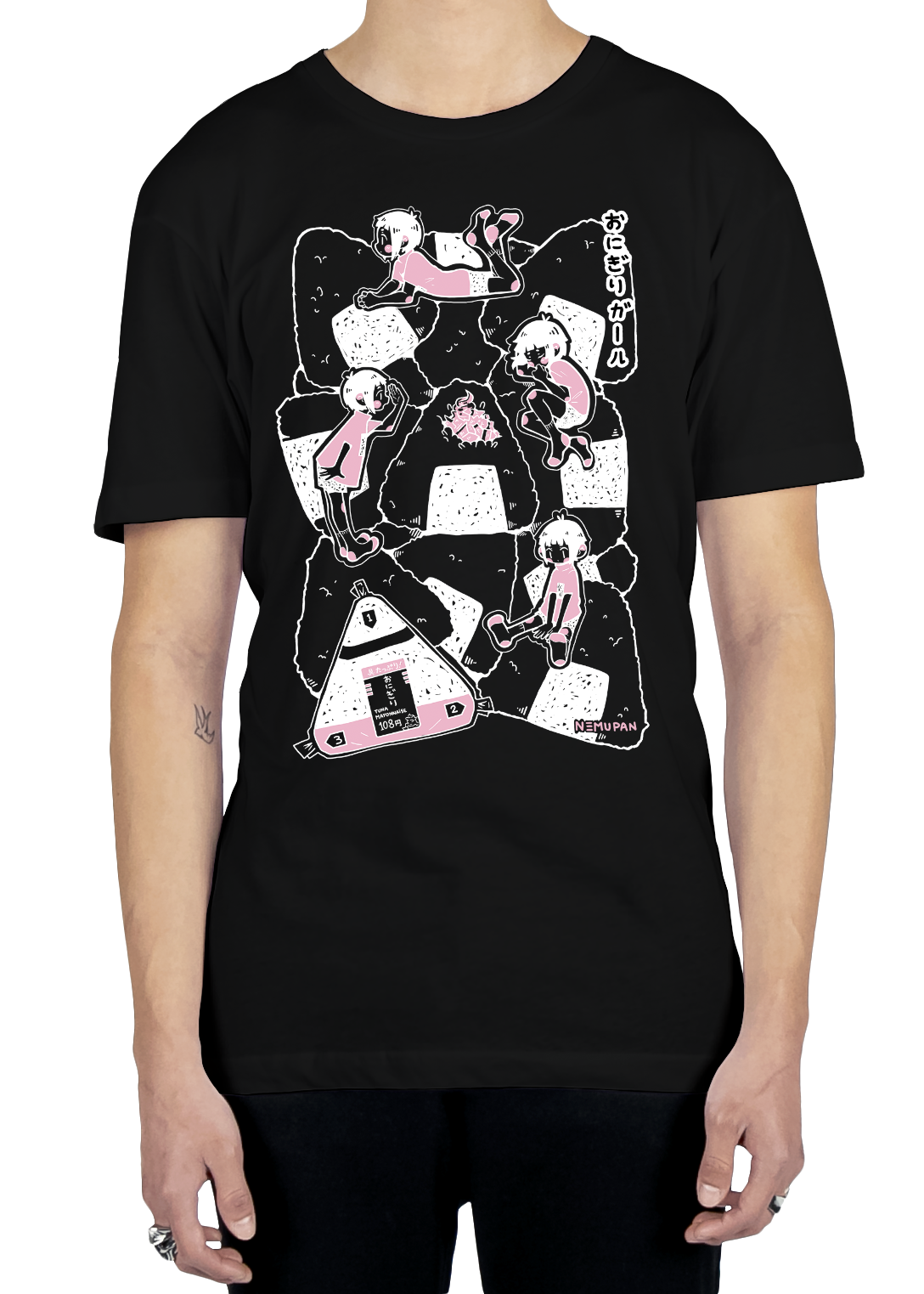 Onigiri Tee Graphic Tee Vapor95