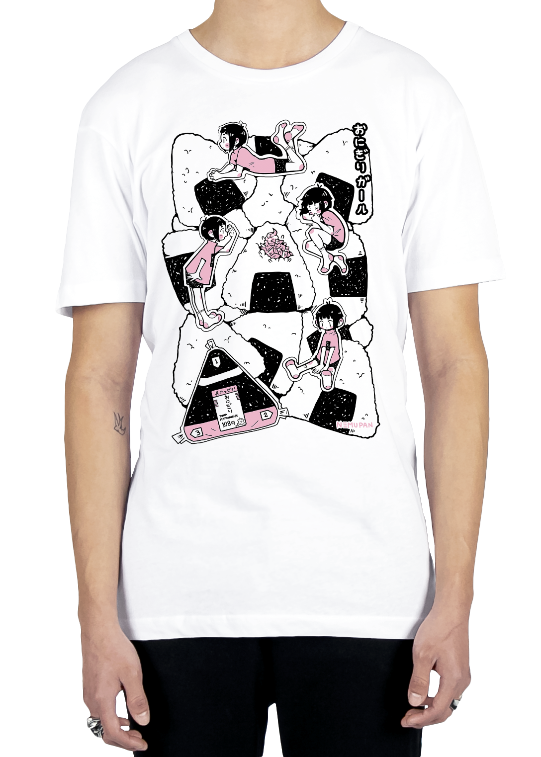 Onigiri Tee Graphic Tee Vapor95