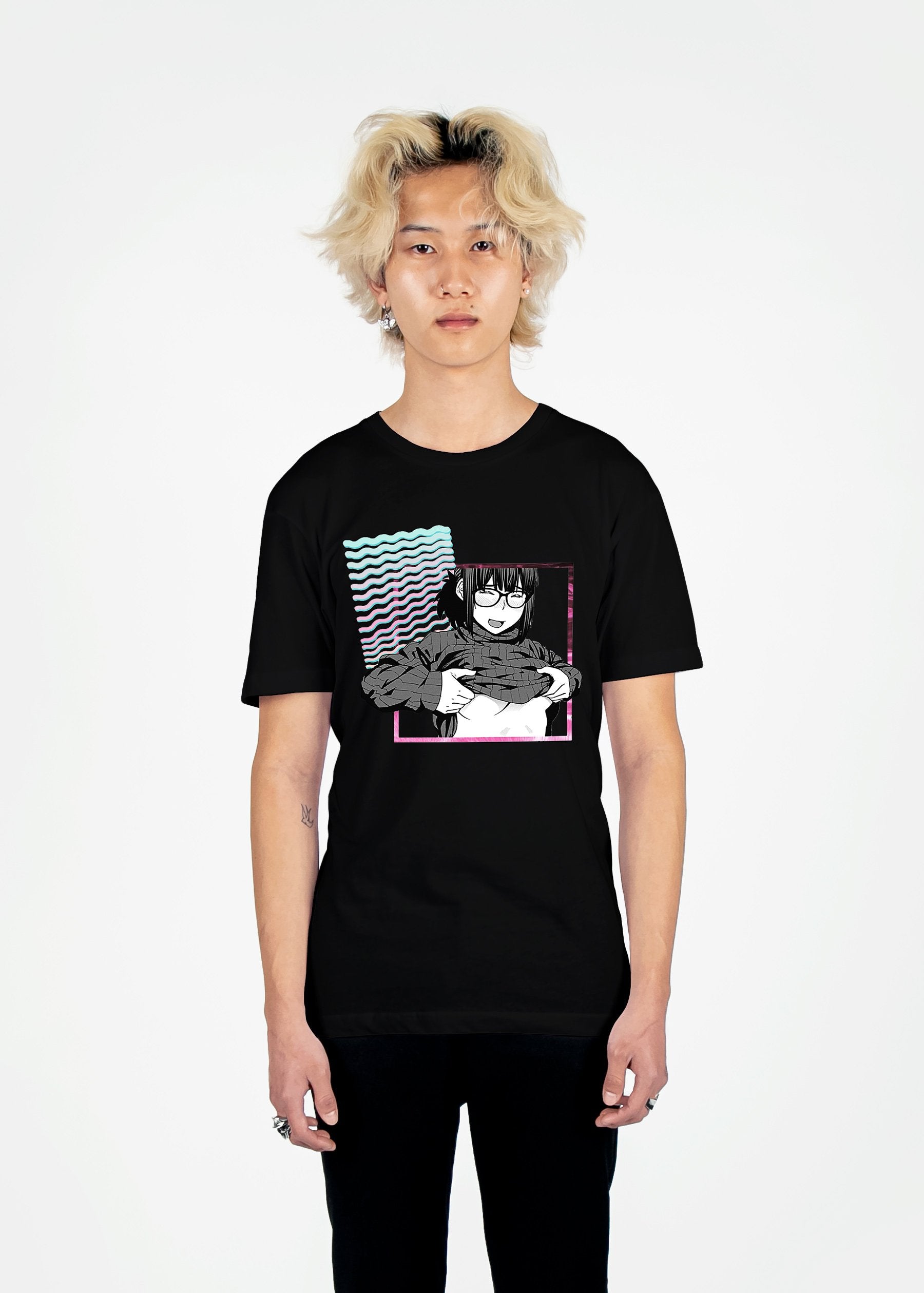 Private Moment Tee Graphic Tee Vapor95 Black S