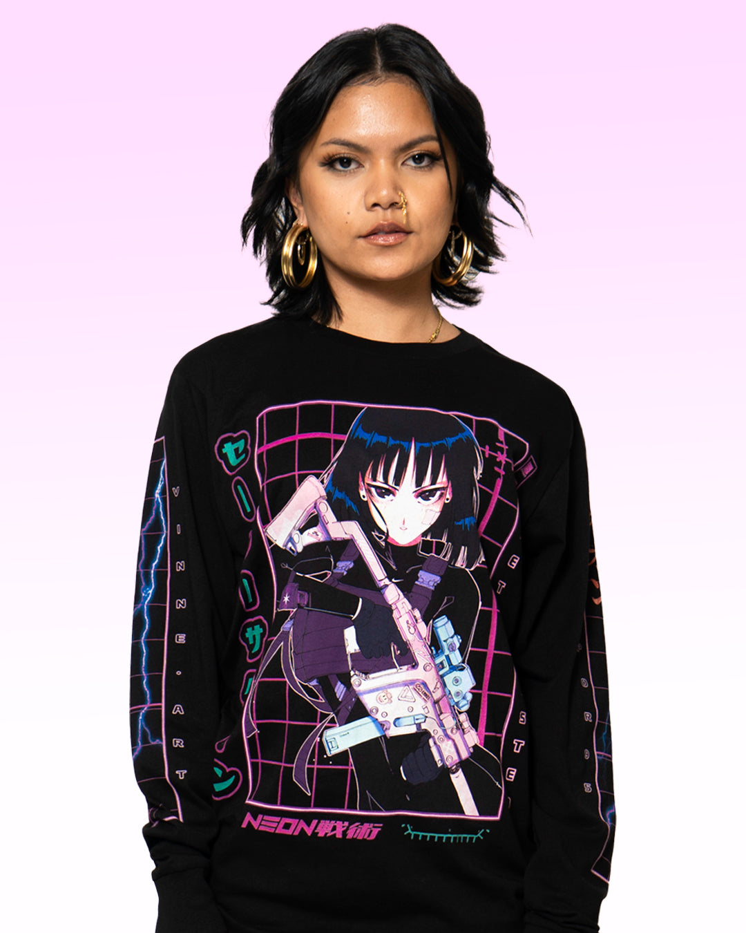 Sailor Saturn Long Sleeve Tee