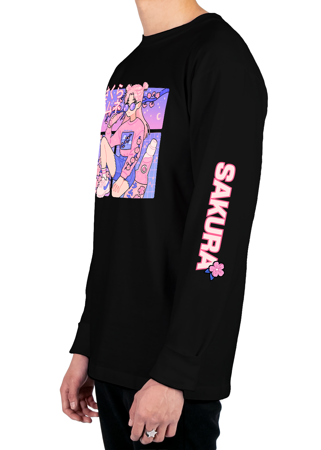 Sakura Long Sleeve Tee