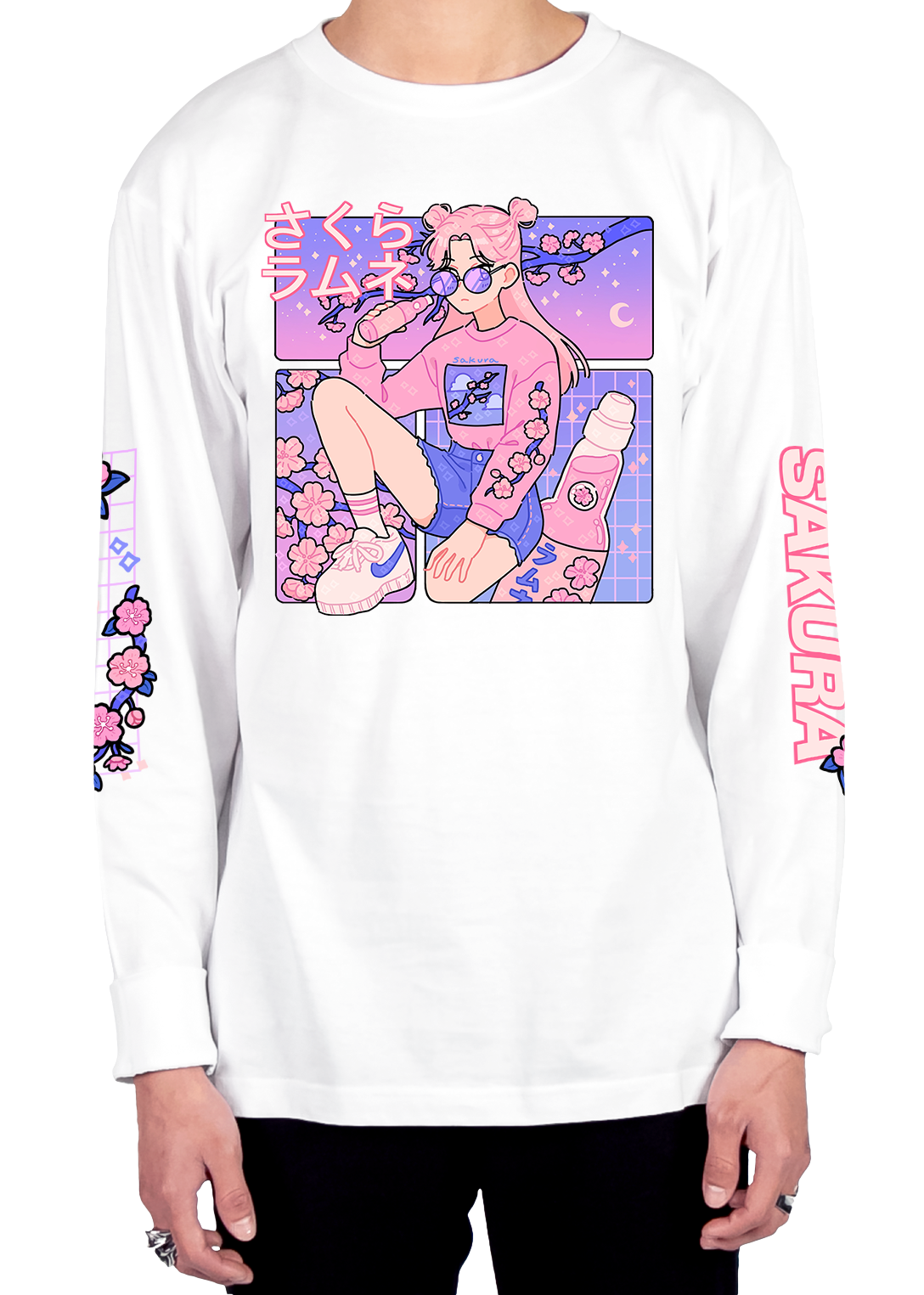 Sakura Long Sleeve Tee