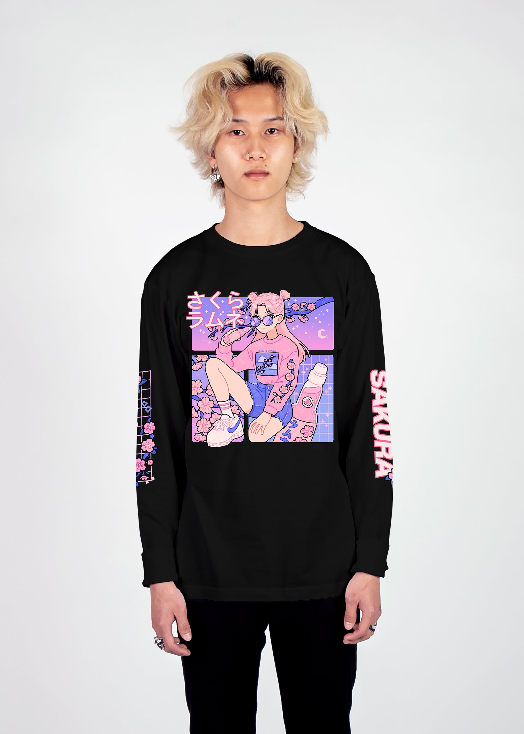 Sakura Long Sleeve Tee