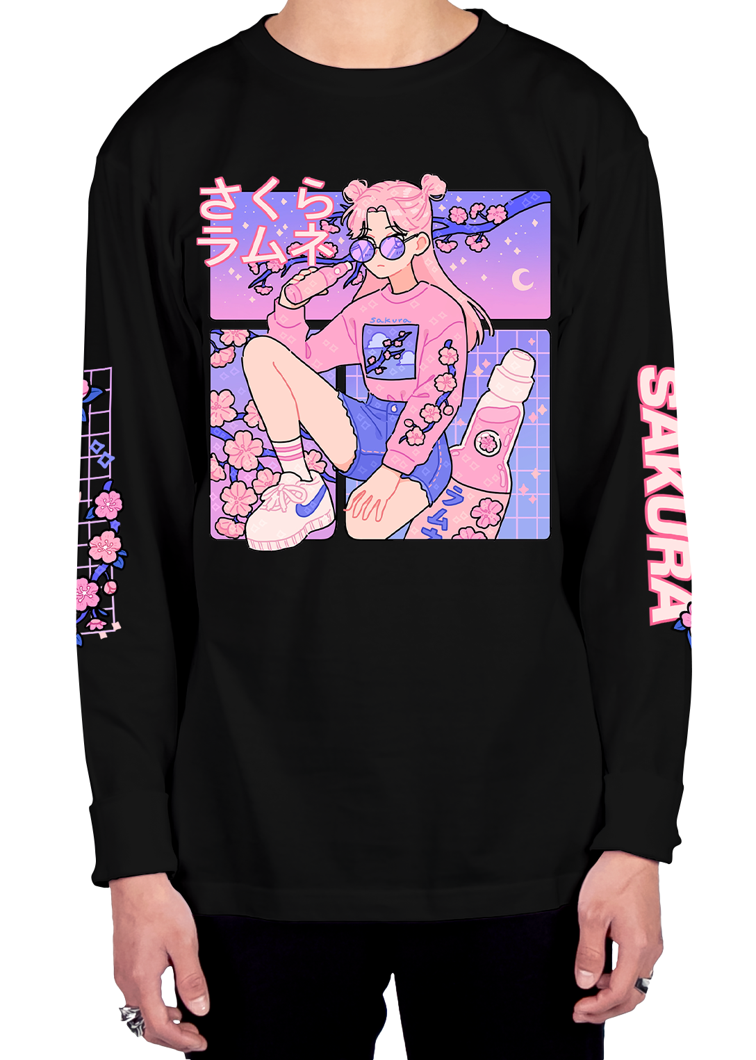 Sakura Long Sleeve Tee