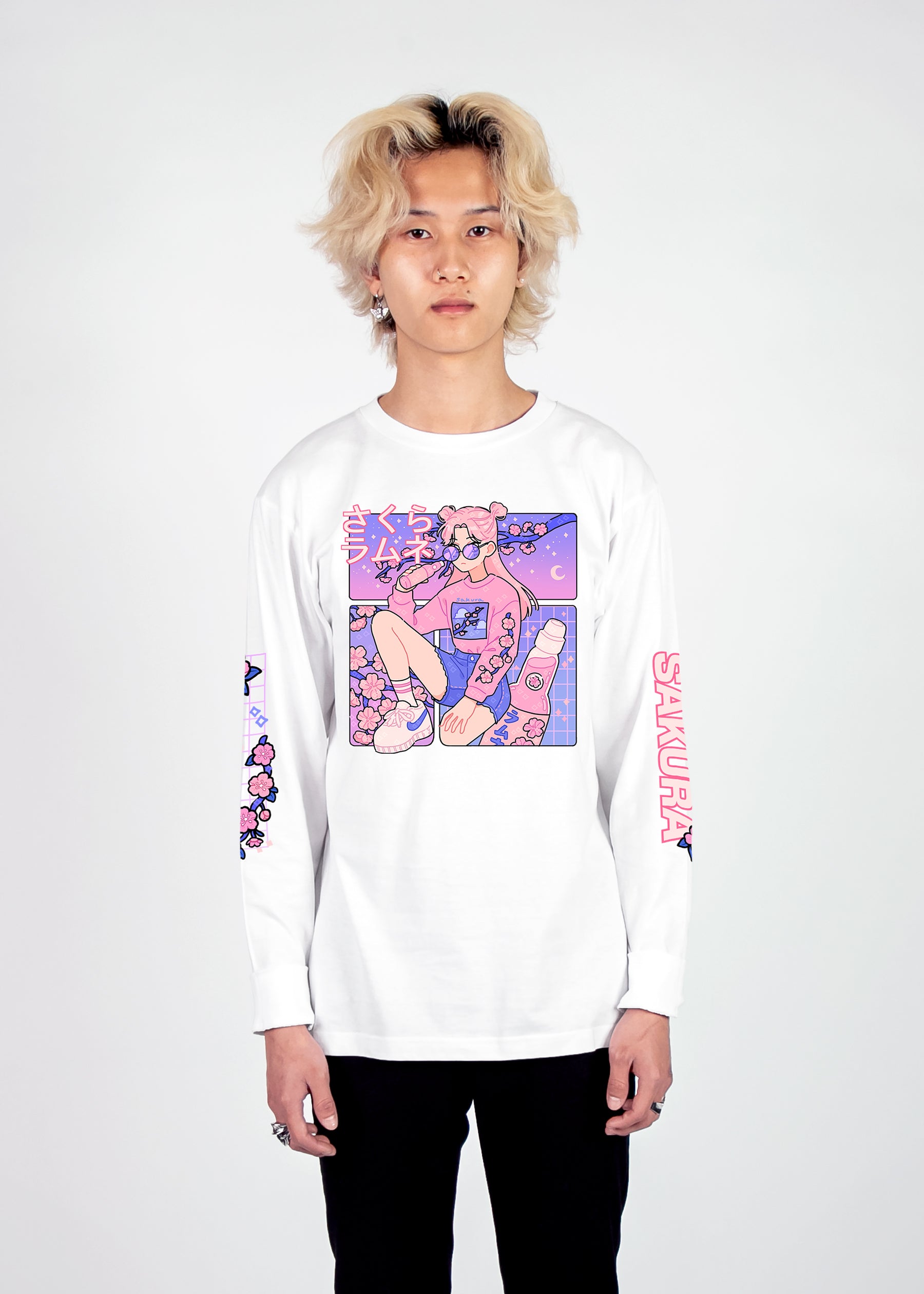 Sakura Long Sleeve Tee