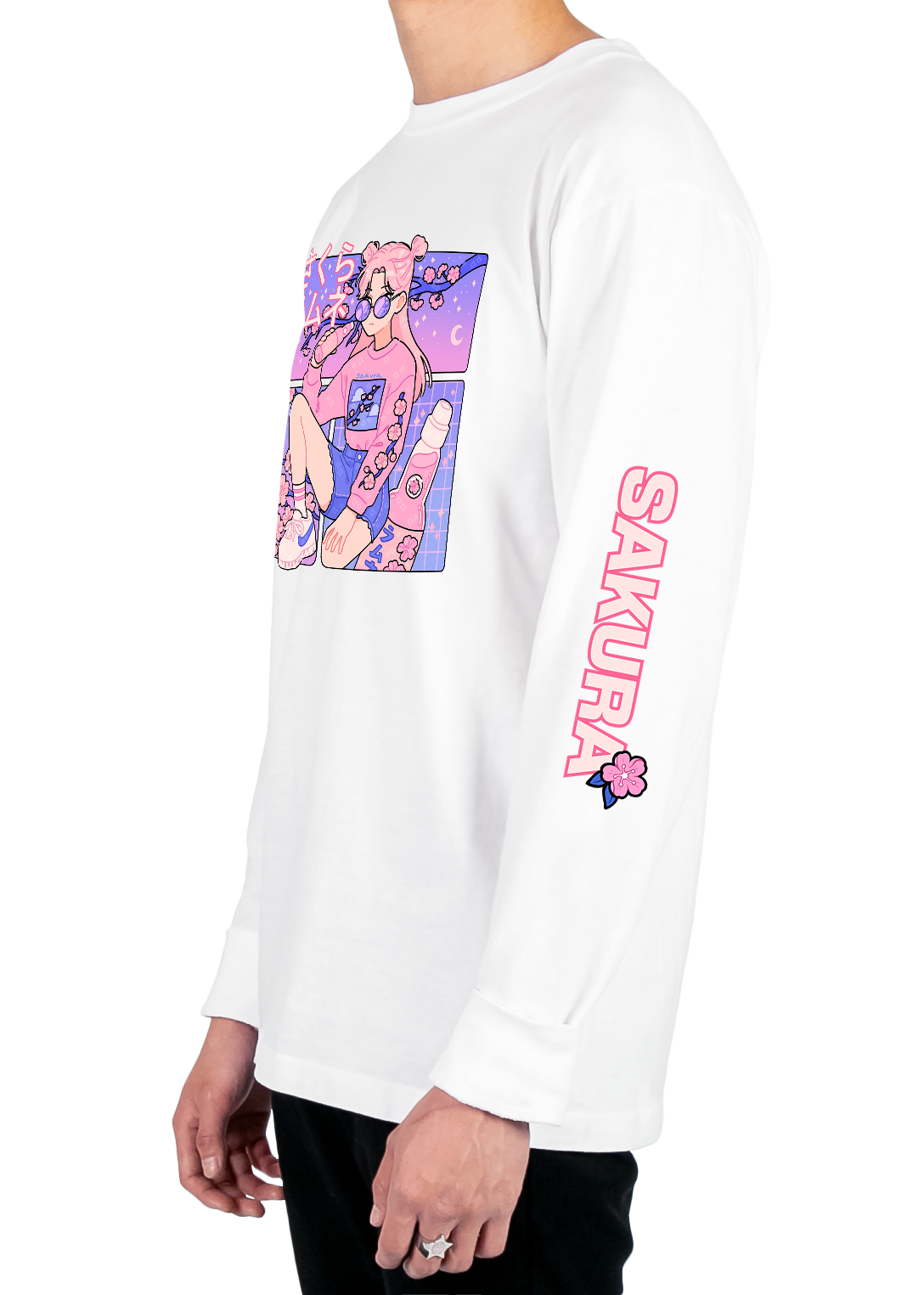 Sakura Long Sleeve Tee