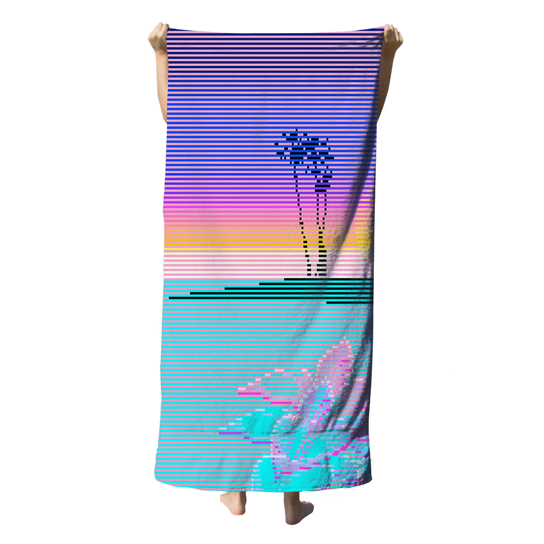 Scanset Beach Towel – Vapor95
