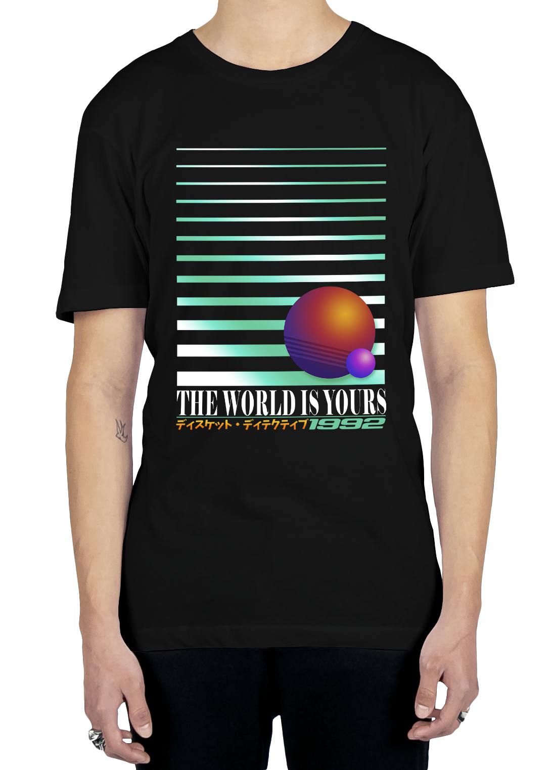 The World Is Yours Tee Graphic Tee Vapor95