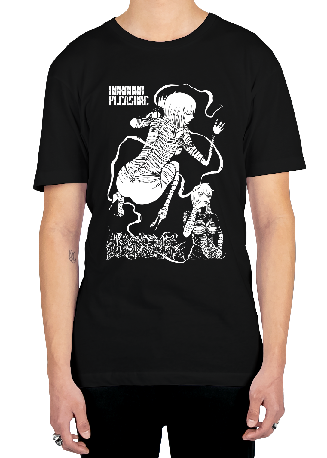 Unknown Pleasure Tee Graphic Tee DTG 